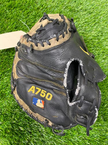 Wilson A750 RH Catcher's Baseball Glove 32.5" (Used)