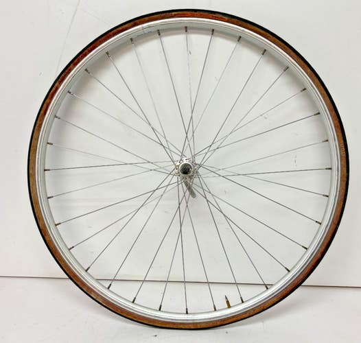 Weinmann 32-Spoke Silver Aero Aluminum 700C Front Wheel Maillard Hub +Tire