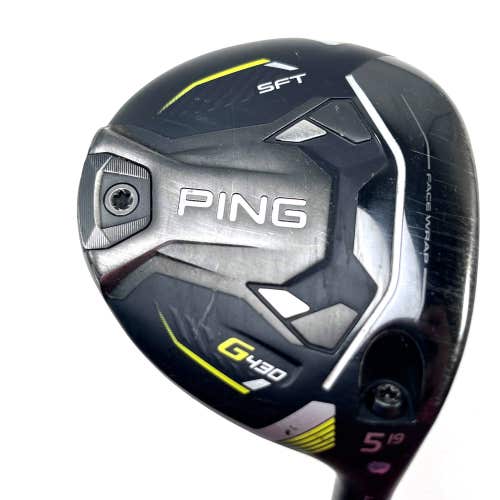 Ping G430 SFT 5 Fairway Wood 19* Alta CB 65g Stiff Graphite Mens RH