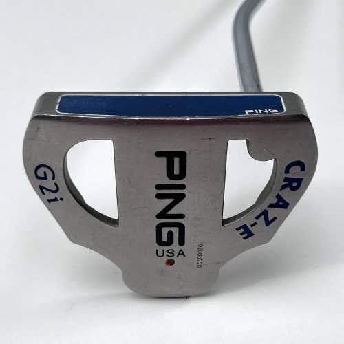 Ping G2i Craz-E Belly Putter 35" Orange Dot 2* Flat Mens RH
