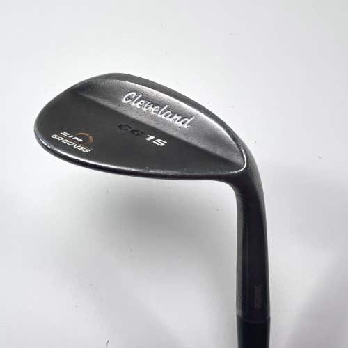 Cleveland CG15 Black Pearl Sand Wedge SW 56* 14 Bounce Traction Wedge RH