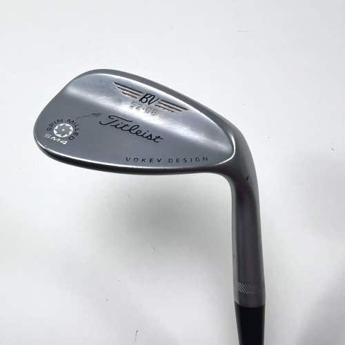 Titleist Vokey Spin Milled SM4 Chrome Gap Wedge GW 52* 8 Bounce Vokey Wedge RH