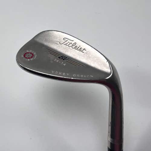 Titleist Vokey Spin Milled CC Chrome Sand Wedge SW 54* 14 Bounce Wedge RH