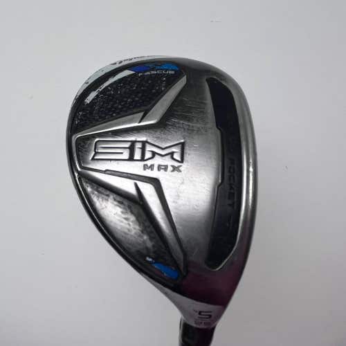 TaylorMade SIM MAX 5 Hybrid 25* Fujikura Ventus Blue 5A 50g Senior RH