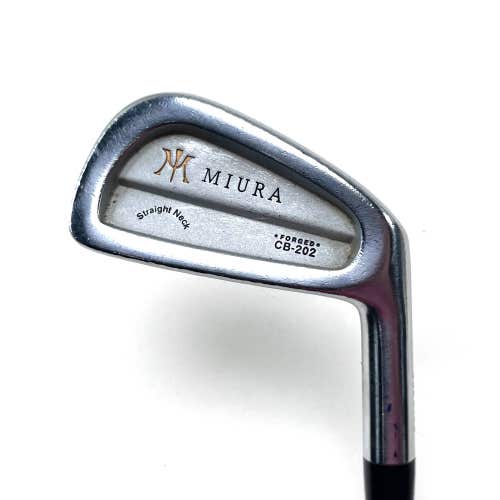 Miura Straight Neck CB-202 Single 5 Iron NS Pro 950 GH Regular Steel Mens RH