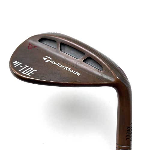 TaylorMade Milled Grind HI-TOE Lob Wedge LW 58* 10 KBS Hi-Rev 2.0 115g Wedge RH