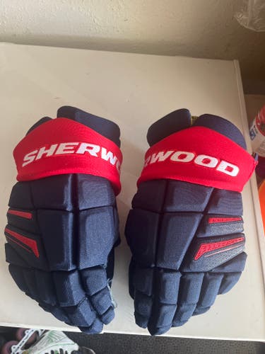 Sher-Wood Rekker Element 1 Gloves 14" USA worn 2x
