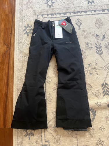 Black Girl's Youth Size 8 Spyder Ski Pants (New)