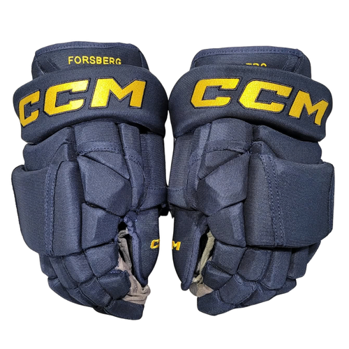 New CCM HG12 FORSBERG SWEDEN Pro Stock Gloves 15"
