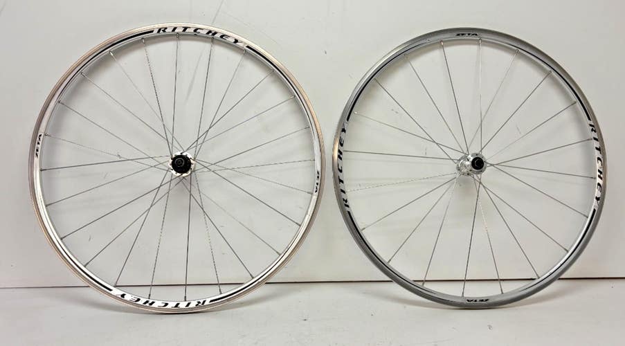 Ritchey Zeta 24/20-Spoke Lightweight Silver Aluminum 700C Road Bike Wheelset