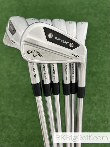 Callaway Apex Pro 24 Forged Iron Set 4-P / Dynamic Gold 115 Stiff