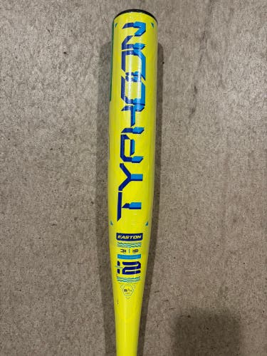 2026 Easton Typhoon Alloy USABat Certified Bat (-12) 17 oz 29" (New)