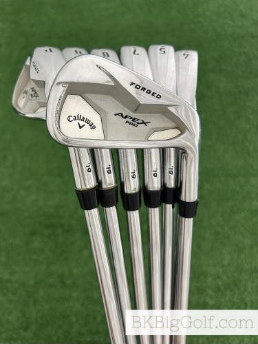 Callaway Apex Pro 19 Forged Iron Set 4-P / NS Pro Modus Tour 105 Regular