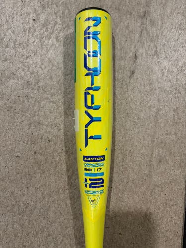 2026 Easton Typhoon Alloy USABat Certified Bat (-12) 19 oz 31" (New)