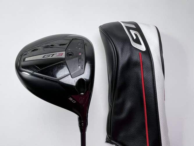 Titleist GT3 Driver 9* Project X HZRDUS 6.0 Black Gen 5 60g Stiff RH HC
