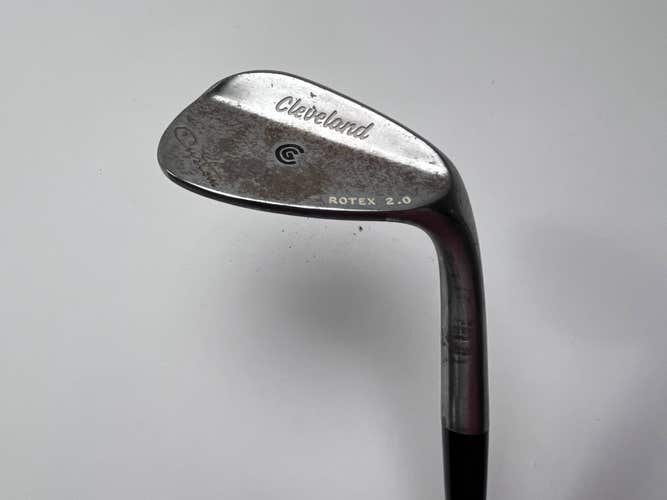 Cleveland Rotex 2.0 Raw Gap Wedge GW 52* True Temper DG S400 Tour Issue Stiff RH
