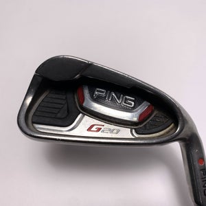 Ping G20 Single 6 Iron Red Dot 1* Flat TFC 169 I Stiff Graphite Mens RH