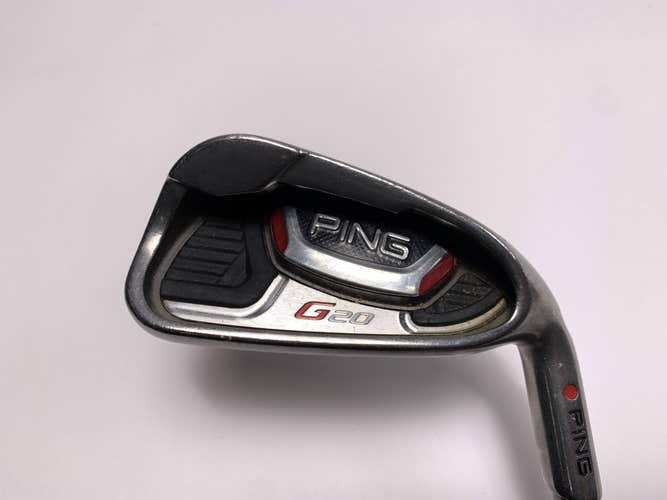 Ping G20 Single 6 Iron Red Dot 1* Flat TFC 169 I Stiff Graphite Mens RH