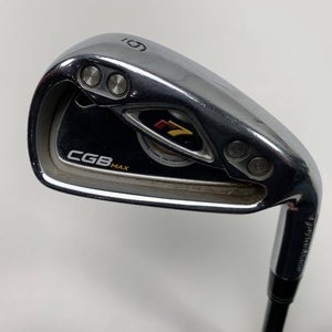 TaylorMade R7 CGB Max 2008 Single 6 Iron REAX 55g Regular Graphite Mens RH
