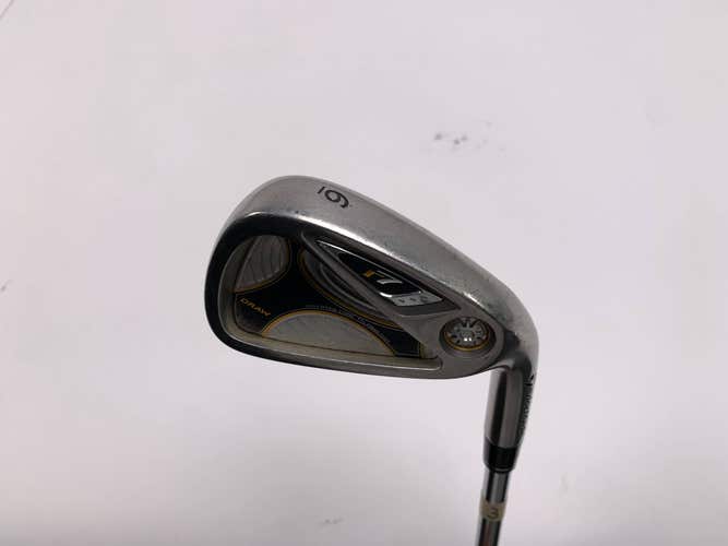 TaylorMade R7 Draw Single 6 Iron T-Step 90 90g Stiff Steel Mens RH