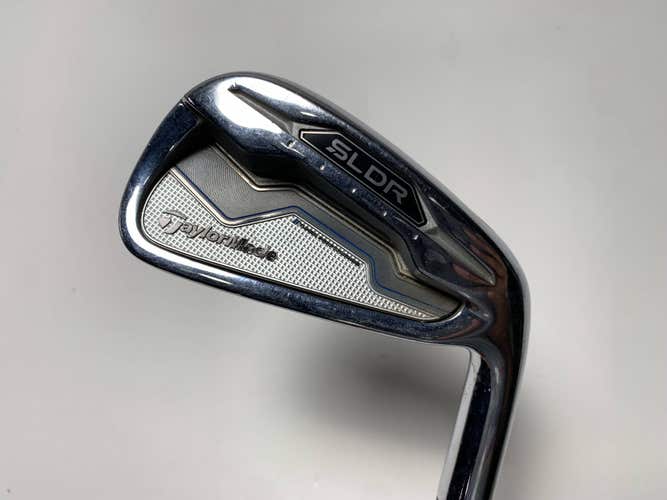 TaylorMade SLDR Single 6 Iron KBS Tour C-Taper 90g Regular Steel Mens RH