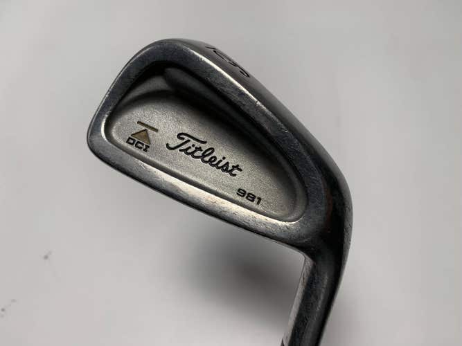 Titleist DCI 981 Single 6 Iron Tri-Spec Stiff Steel Mens RH