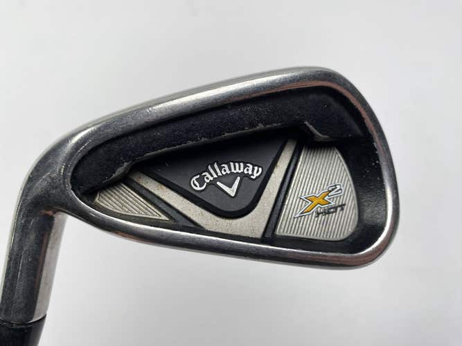 Callaway X2 Hot Single 6 Iron True Temper Speed Step 85 Regular Steel Mens LH