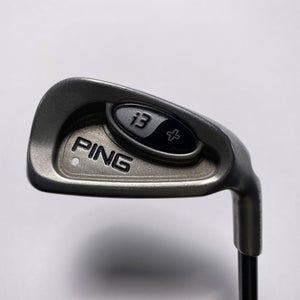 Ping i3 + Single 6 Iron White Dot 3* Flat i3+ Senior Graphite Mens RH