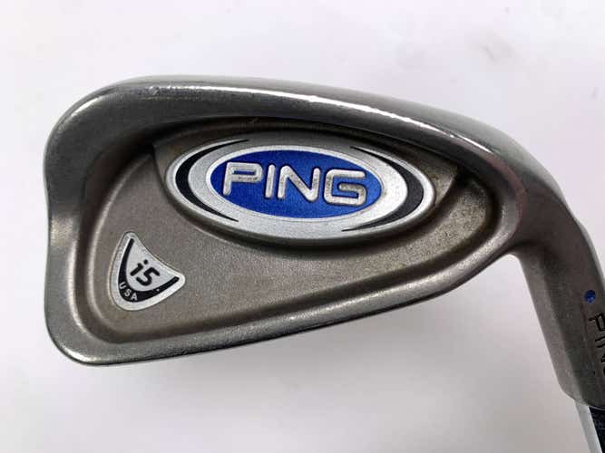 Ping i5 Single 4 Iron Blue Dot 1* Up Cushin Stiff Steel Mens RH