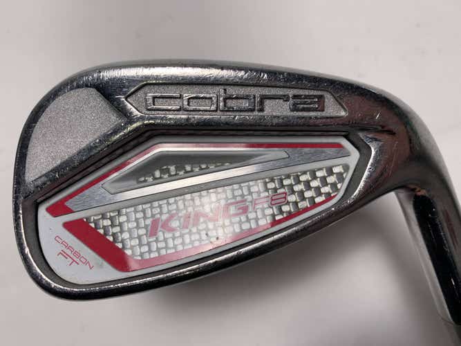 Cobra KING F8 Single 9 Iron Aldila Rogue Pro 55g Ladies Steel Womens RH