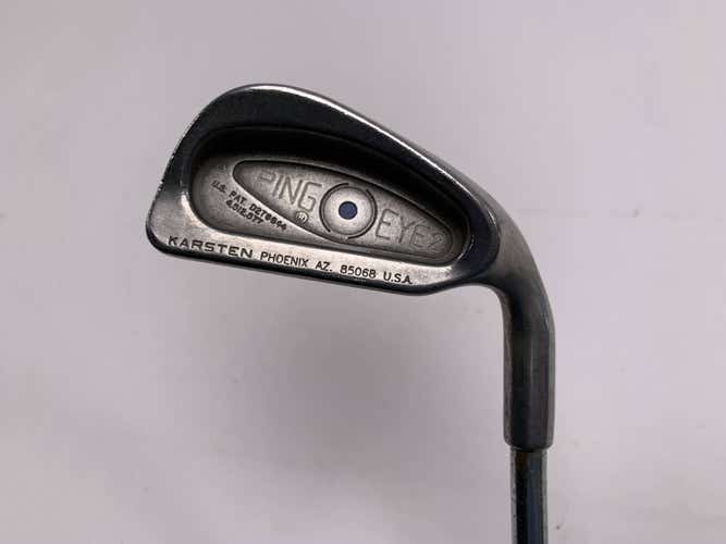 Ping Eye 2 Single 3 Iron Blue Dot 1* Flat Karsten ZZ-Lite Regular Steel Mens RH