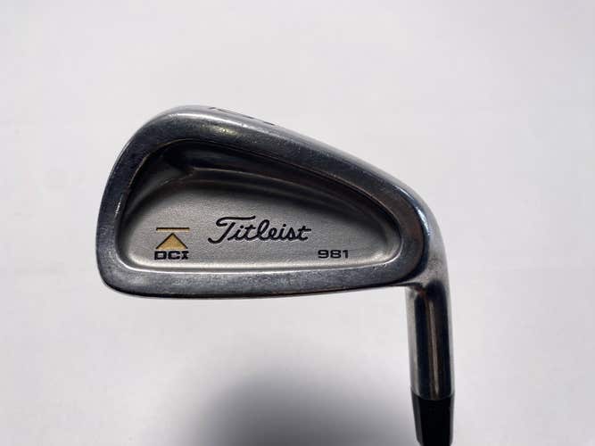 Titleist DCI 981 Single 6 Iron Tri-Spec Stiff Steel Mens RH