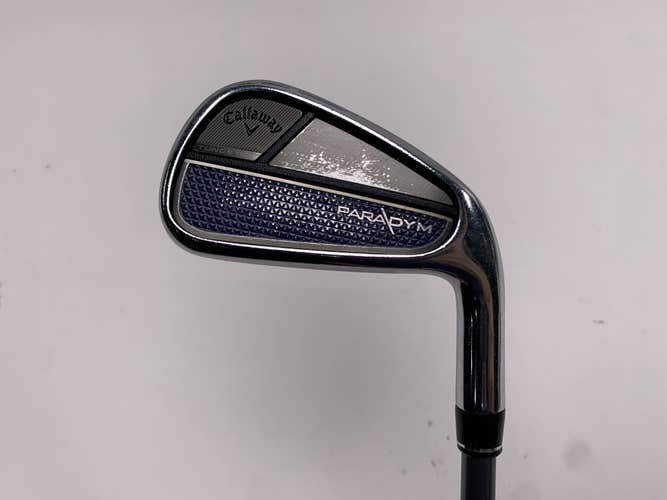 Callaway Paradym Single 7 Iron Project X HZRDUS 5.5 65g Regular Graphite Mens RH