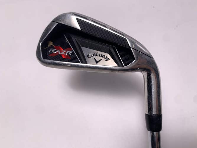 Callaway Razr X Single 6 Iron Uniflex Steel Mens RH