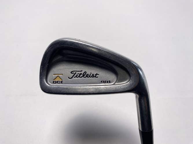 Titleist DCI 981 Single 4 Iron Tri-Spec Stiff Steel Mens RH