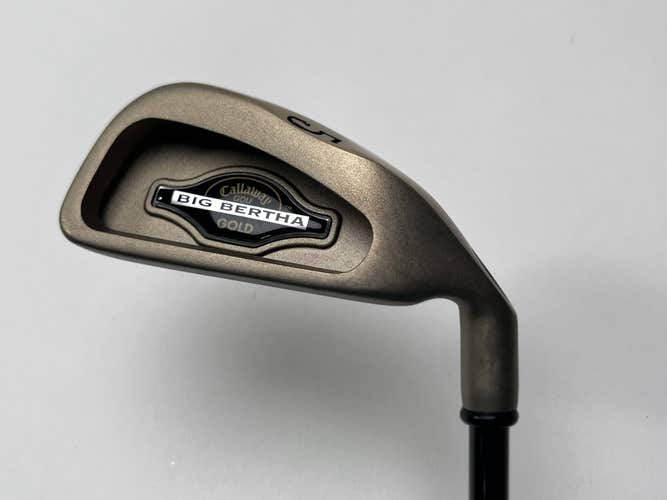 Callaway Big Bertha Gold Single 5 Iron RCH 96 Regular Graphite Mens RH