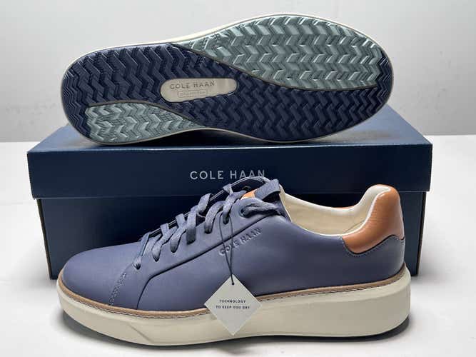 Cole Haan GP Topspin Golf Golf Shoes Folkstone Gray Ivory Men's SZ 9 (C38978)
