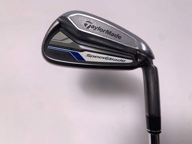TaylorMade Speedblade Single 6 Iron KBS 90g Stiff Steel Mens RH
