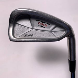 Mizuno T-Zoid Sure Single 4 Iron Stiff Steel Mens RH