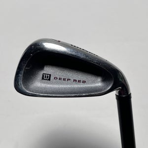 Wilson Deep Red Single 7 Iron Tri-Ply Fat Shaft Regular Graphite Mens RH