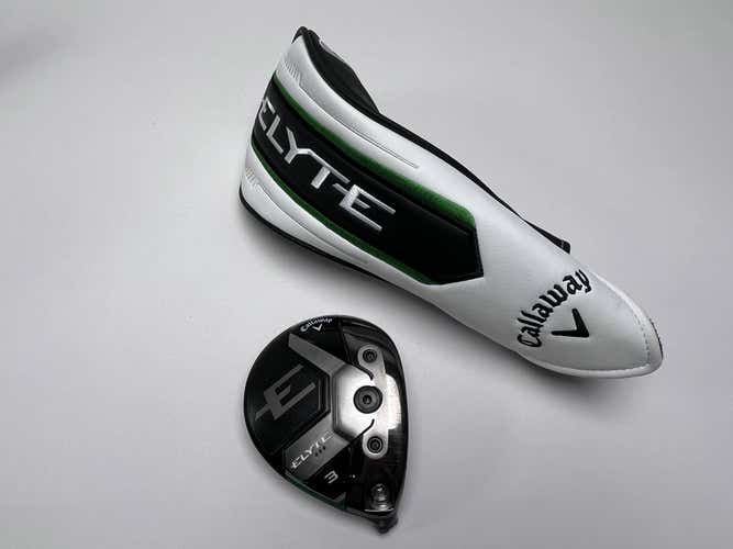 Callaway Elyte Triple Diamond 3 Fairway Wood 15* HEAD ONLY Mens RH HC