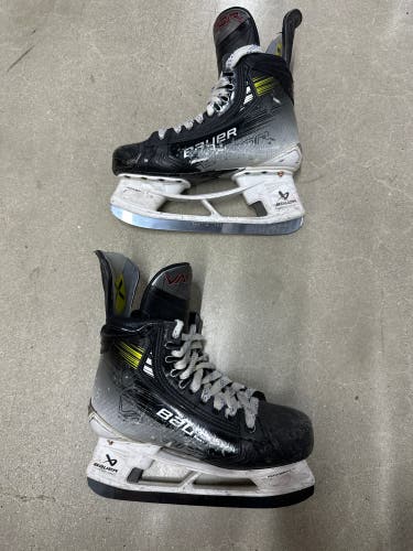 2023 Bauer Vapor Hyperlite 2 Hockey Skates + Fly Ti Size 6 fit 2( Used)