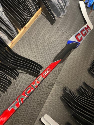 New CCM Tacks Pro Goalie Stick Fowler 24" Trigger Grip