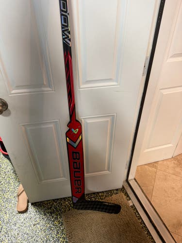 Senior Bauer Supreme Shadow Regular Goalie Stick 25" Paddle Pro Stock (Used)