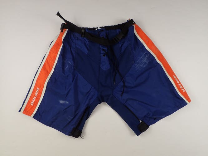 New York Islanders Bauer NHL Pro Stock Hockey Player Pant Shell Large