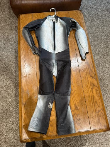 Unisex Spyder Padded Racing Ski Suit size 10/12 GS SL