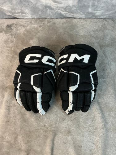 Black Junior CCM AS580 Gloves 10" (Used)