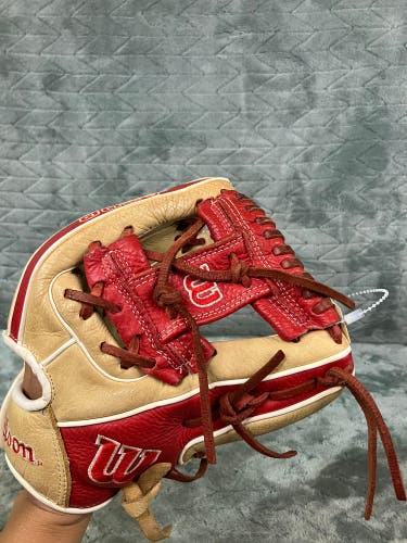 Brown Wilson A500 RH Infield Baseball Glove 11" (Used)