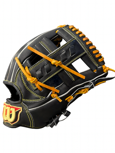 Used Wilson STAFF JAPAN BB/SB Glove RH Throw Black 11 1/2" 10299-S000315210