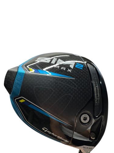 Used Taylormade SIM 2 MAX Mens Driver RH Black 10.5 Degree 11835-S000212938